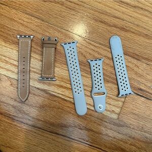 Apple Watch Suede & Nike Athletic Watch Straps